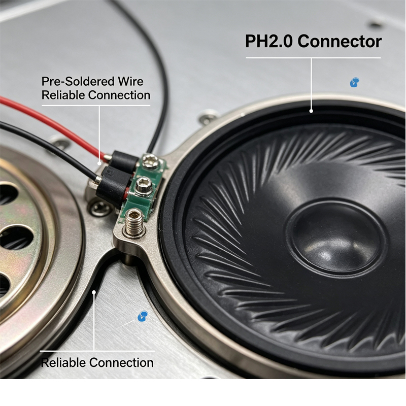 Speaker Terminal - 2 szt. Nowy ultracienki głośnik 8