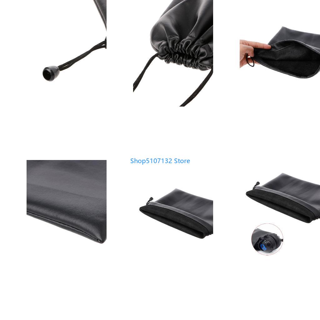 Headphone Parts - 87HD Czarny PU Skórzane etui ochronne