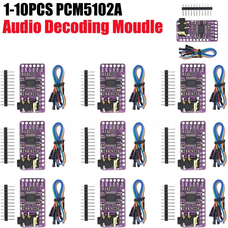 Pcm5102 - 1-10 SZT. Interfejs I2S PCM5102A Dekoder