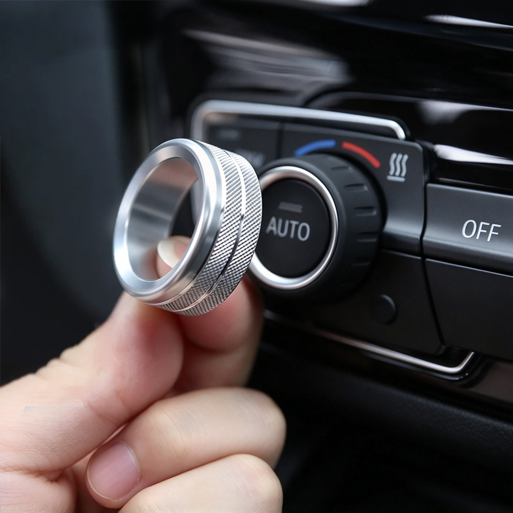 Knob Aluminum - Dekoracyjna obręcz w kształcie koła do