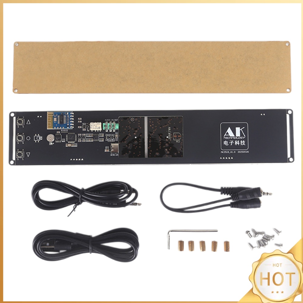 Audio Amplifier Board - Wyświetlacz Spektrum Muzycznego, Odbiornik Bluetooth, Zegar