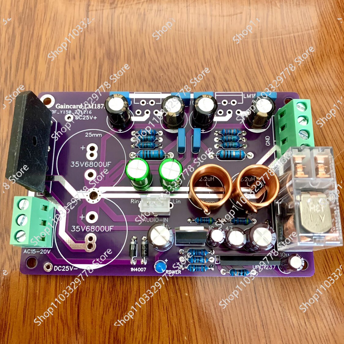 Hifi Amplifier Board - Nowa, ulepszona wersja GC, płytka wzmacniacza