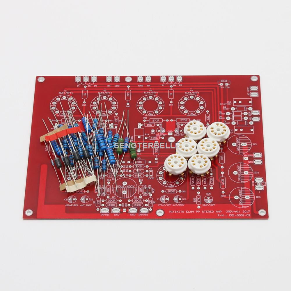 HiFi EL84 +ECF80 Stereo Push-P – Hifi Amplifier Board recenzja i cena