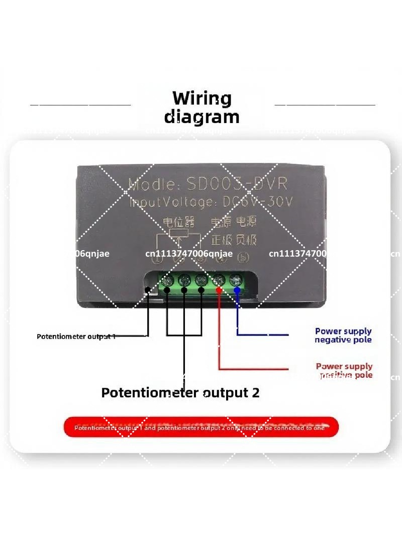 Potencjometr z cyfrowym wyświe – Potentiometer 10K recenzja i cena