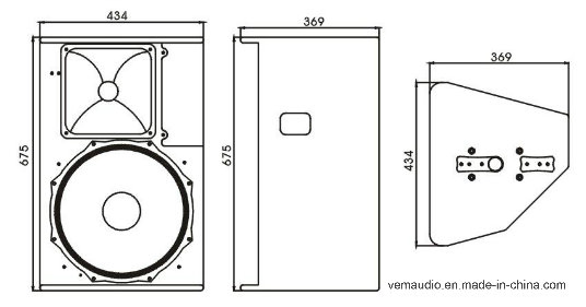 PS15 15-calowa obudowa głośnik – Full Range Speaker recenzja i cena