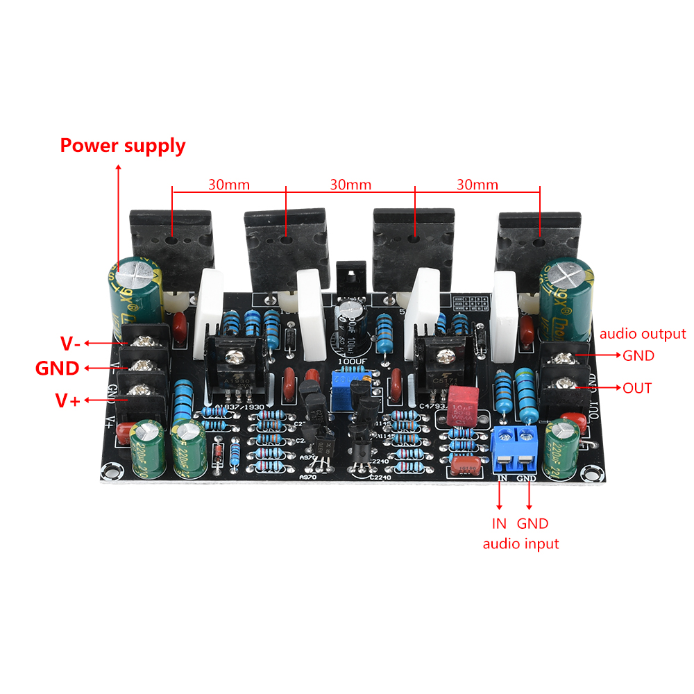 Płytka wzmacniacza 200W DC 20V – Volume Control Board recenzja i cena