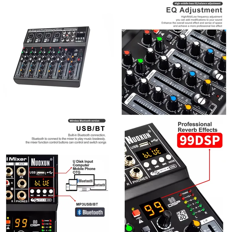 Mikser audio, konsola dźwiękow – Audio Interface recenzja i cena