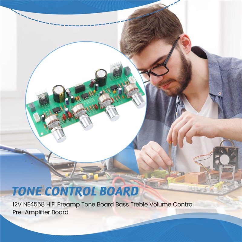 A53M-12V NE4558 – płytka wzmac – Volume Control Board recenzja i cena