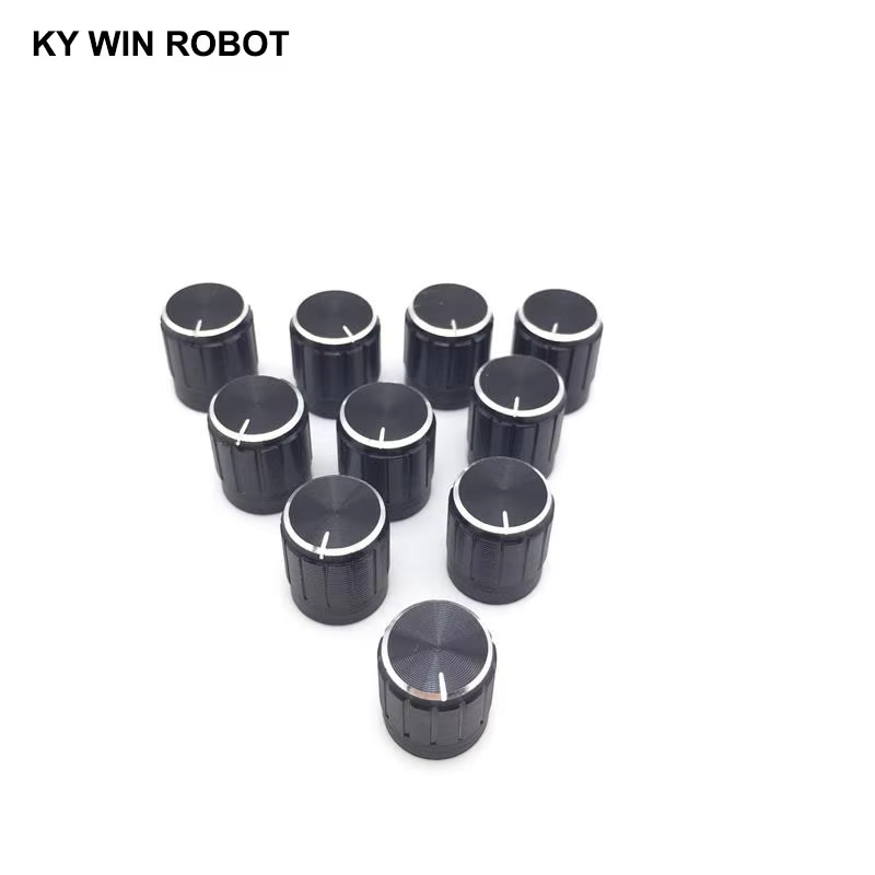 10 szt. potencjometr ze stopu  – Knob Aluminum recenzja i cena